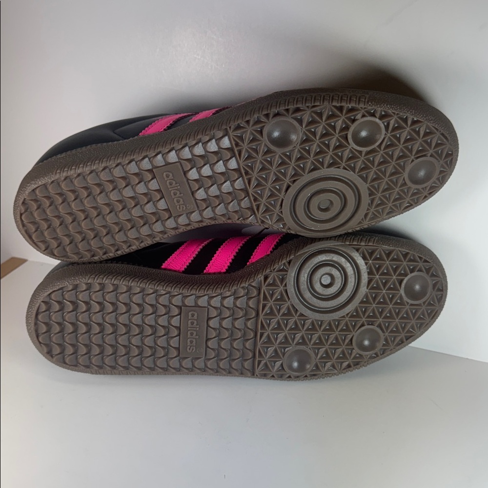 Adidas Samba OG Black Lucid Pink Gum Women’s Size 9 Sneakers - Picture 8 of 13